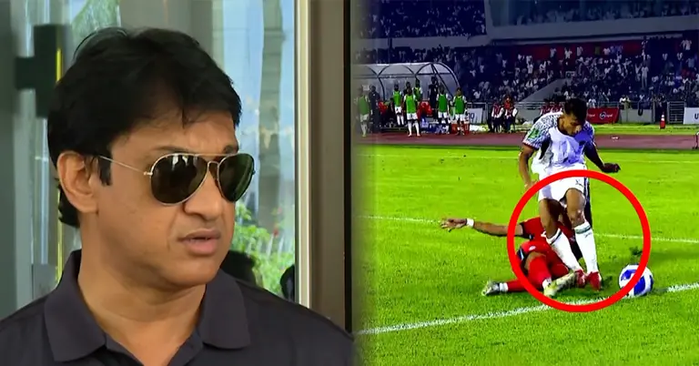 রেফারির সিদ্ধান্তে অসন্তুষ্ট বাফুফে, এএফসিতে অভিযোগের প্রস্তুতি